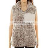 FACTORY Wholesale Hot Selling Woman Fleece Vests thumbnail-2