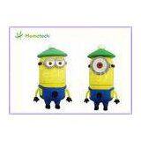 Minion Cartoon USB Flash Drive 4GB 8GB 16GB 32GB 3D OEM Cartoon Character USB Flash Drive