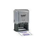 Custom Rectangle Trodat Self Inking Date Stamps for Stock, Return Address and Bank Deposit thumbnail-1