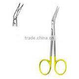 Angled TC Scissors,Eye Instruments,Medical Instruments