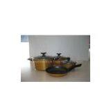 7pcs Forging Die Casting Cookware Set