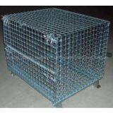 HOT-SALE Storage Cage/wire Mesh Container/widely Used in Warehouse, Supermarket, Etc