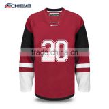 nhl wholesale authentic hockey jersey custom blank hockey jersey 100%polyester fabric