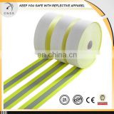 High quality flame resistant reflective tape,Nomex flame resistant reflective tape,Yellow flame resistant reflective tape