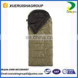 Super Light Cotton Envelope Style Hooded Sleeping Bag for Hiking thumbnail-1