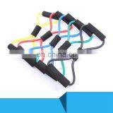 Gym Club Use Fitness Yoga 8 Shape Latex Digital Resistance Band Tube thumbnail-2