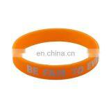 Fashion charm bulk cheap silicone wristbands wholesale