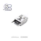 Mini DIP 5 pins usb solder plug type B female 2.0 mini USB Connectors for mobile phones