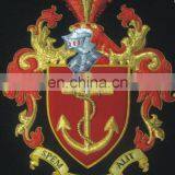Hand Embroidery Bullion Crest Family Emblem Badge and Patches EB-150