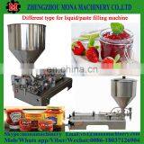 Manual Cosmetic Cream Paste Pneumatic Bottle Filling Machine for Sale thumbnail-3