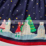 Christmas Dress Kids Girl Dress Cotton thumbnail-4