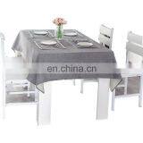High Quality Simple Solid Color Cotton Linen Table Cloth For Dining Room Living Room Picnic Party thumbnail-2