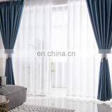 Wholesale Custom Hight Luxury Quality Thickening Imitation Silk Jacquard Bedroom Shading Blackout Curtain for Home and Hotel thumbnail-1