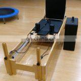 2020 Most Popular High Quality Balance Body Pilates Reformer Machine White Maple Wood Pilates Bed For Yoga thumbnail-3