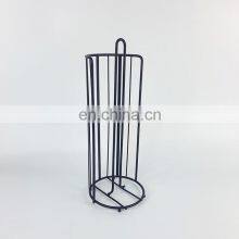 Wrapping Paper Holders Standing Black Toilet Paper Roll Holder Kitchen Tissue Paper Holder thumbnail-1