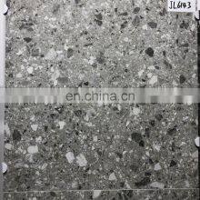 Антискользящие балконные полочные плитки из терраццо с галькой, темно-серые матовые рустикальные керамические плитки с антискользящим покрытием JL6143