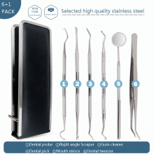 Wholesale Oral Dental Care Tools Set Adult Oral Dental Hygiene Set With Travel Case thumbnail-2