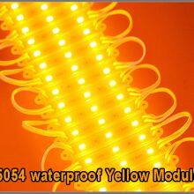 12V LED Advertising Texsign Module SMD 5054 3-chips LED Module for Lettere Signage Yellow Color CE ROHS thumbnail-4
