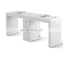 Hot Sale Modern Beauty Salon Nail Furniture French Style High Gross Manicure Table With Dust Collector thumbnail-4