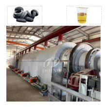 Batch/Fully Continuous Waste Tyre to Fuel Oil Pyrolysis Plant in India For Sale Car Tires Recycling Pyrolysis Machine thumbnail-3