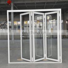 Australian Standard Bi-fold Doors Fashion and Modern Aluminium Frame Heat-insulated Bi-folding Glass Door