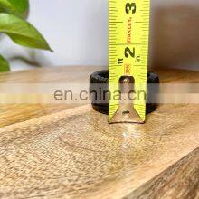 Rustic Set of 4 Vintage Rattan Napkin Rings Tableware Set Napkin Holder Rings Wovenmade in Vietnam thumbnail-5