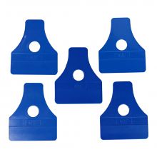 Hot Sale soft PP Plastic squeegee for Rubber Window Vinyl Flat Triangle Squeegees