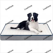 Premium Comfort Memory Foam Luxevan 10 Inch Gel Memory Foam 7 Zone Orthopedic Double Mattress Pocket Sprungs Wave Memory Foam Hybrid - Medium Firm thumbnail-5