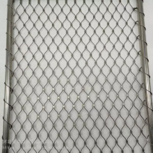 Stainless Steel Wire Rope Mesh Fence Netting for Balustrade/Stairs Safety Rope Mesh thumbnail-5