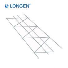 Hot Dipped Galvanized Stainless Steel Wire Block Truss Ladder Mesh for Partition Walls Customized Bending Welding