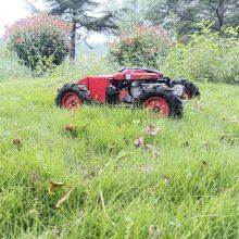 Petrol Low Power Consumption Adjustable Mowing Height Remote Controlled Brush Cutter thumbnail-4