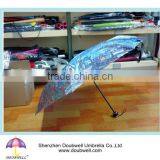 Manual Open Umbrella, Photo Printing Folding Umbrella