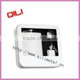 Stainless Steel Hip Flask Gift Set thumbnail-1