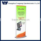 Floor Stand LED light box/ Floor Free stand double sides poster display/Rotated standing led light box