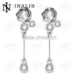 2015 Hot Sale Lekani Sparkling Jewels 18K Gold Plated Earring thumbnail-4