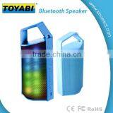 Multi Color Flash LED Wireless Bluetooth Portable Speaker Built in Mirco for Handsfree Suuport FM TF CARD thumbnail-3