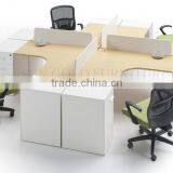 Modern Wood Office Partition Workstation Design Furniture (SZ-WSB381)