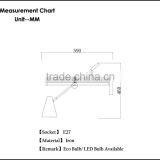 Bronze Loft Style Industrial Sytle Wall Lamp Fixture With Edison Bulb in Zhongshan Guzhen thumbnail-2