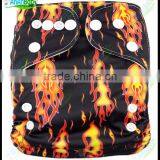 Cuties Cartoon Character All In One Comfortable Best Baby Cloth Diapers thumbnail-1