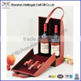 Top Grade Unique Design Handmade wine holder leather