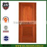Economic White Color Simple New Design Wooden Flat Exterior Louvered Door on Sale thumbnail-2