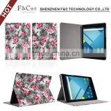 2014 Unique Design pu Leather Case for Google Nexus 9