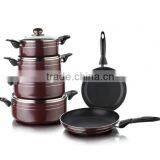 2.0/2.5/3.0 mm Thickness Aluminum Press Non-stick /Ceramic Cookware Set (ZS-C1912) thumbnail-4
