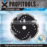 Multi-slanting Protected Turbo Diamond Saw Blade