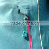 Special Design Elastic Pvc Sky-blue Zipper Slidesrs for Sports Garment