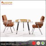 MFC Desktop Metal Leg Small Meeting Desk