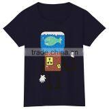Custom Girl Cute Design t Shirt / Wholesale Cotton Women Tshirt thumbnail-4