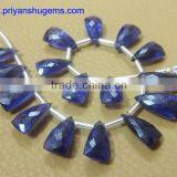 Iolite Faceted Elongated Pyramid