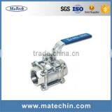 OEM 1/2" Stainless Steel Ss304 Pneumatic Sanitary Ball Valve thumbnail-4