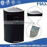 Lowes Stainless Steel Trash Can Eco Friendly Trash Can Ash Bin thumbnail-2